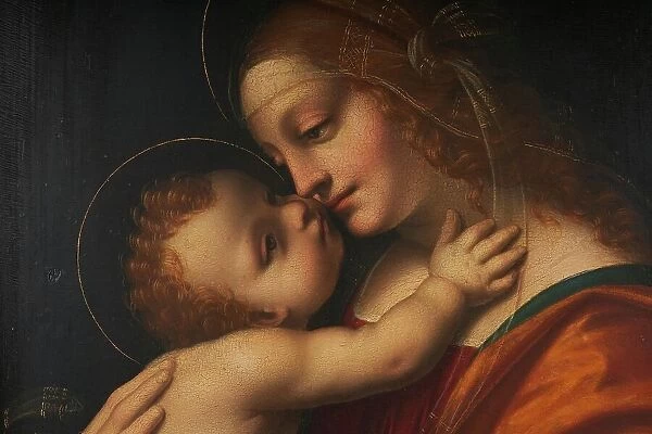 Virgin and Child, after Marco da Oggiono. Creator: Unknown