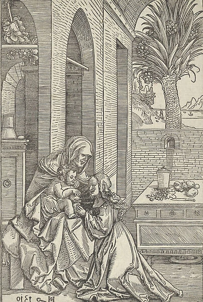 Virgin and Child with Saint Anne, 1510. Creator: Hans Schaufelein the Elder