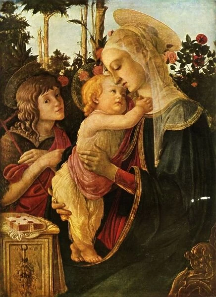 Virgin and Child with Young St John the Baptist, 1470-1475, (1937). Creator: Sandro Botticelli