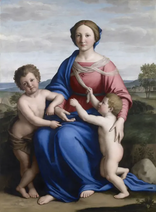 Framed Print : The Virgin and Christ Child with Saint John the Baptist as a Boy, Between 1645 and 1655 Framed Print : The Virgin and Christ Child with Saint John the Baptist as a Boy, Between 1645 and 1655