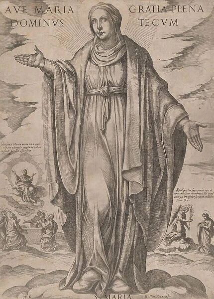 The Virgin from Christ, Mary and the Apostles, ca. 1590-ca. 1610