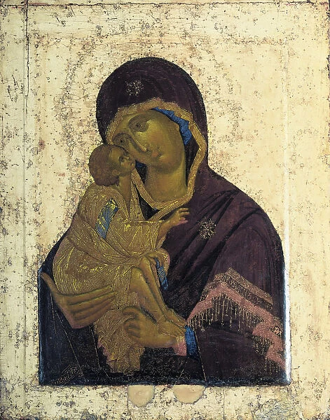 The Virgin of the Don (Double-faced Icon), c1390