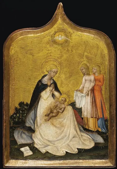 Framed Print : The Virgin of Humility, 1440. Creator: Giovanni di Paolo Framed Print : The Virgin of Humility, 1440. Creator: Giovanni di Paolo