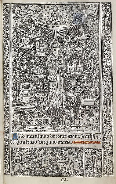 The Virgin Mary, 1503. Creator: Master of Anne de Bretagne