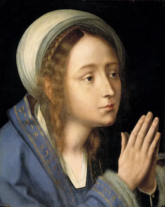 Framed Print : The Virgin Mary. Artist: Massys, Quentin (1466?1530) Framed Print : The Virgin Mary. Artist: Massys, Quentin (1466?1530)