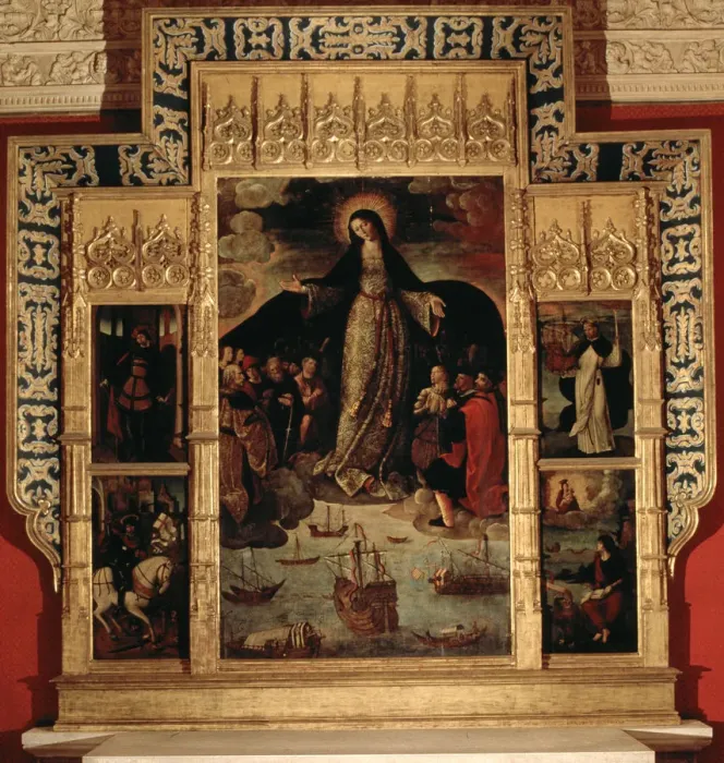 Framed Print : The Virgin of the Navigators, 1536 Framed Print : The Virgin of the Navigators, 1536