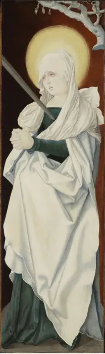 Framed Print : The Virgin of Sorrows (Mater dolorosa), c. 1516 Framed Print : The Virgin of Sorrows (Mater dolorosa), c. 1516