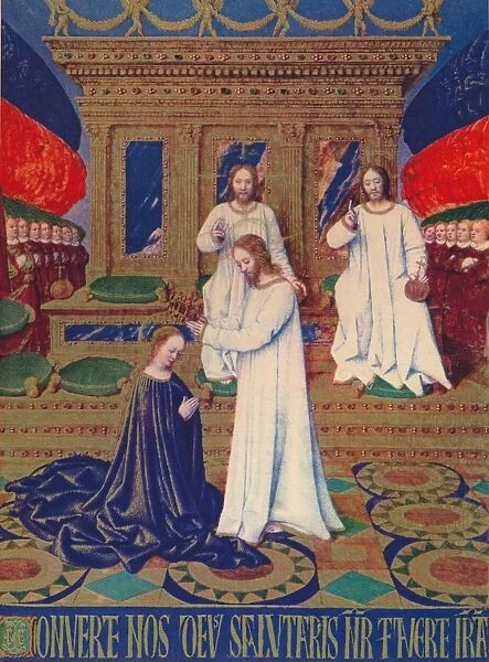 The Virgins Coronation, c1455, (1939). Artist: Jean Fouquet