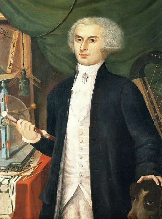 Framed Print : A virtuoso of the arts and sciences. Creator: Unknown Framed Print : A virtuoso of the arts and sciences. Creator: Unknown