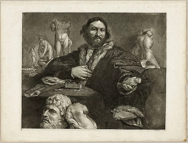 The Virtuoso, n.d. Creator: Cornelis de Visscher