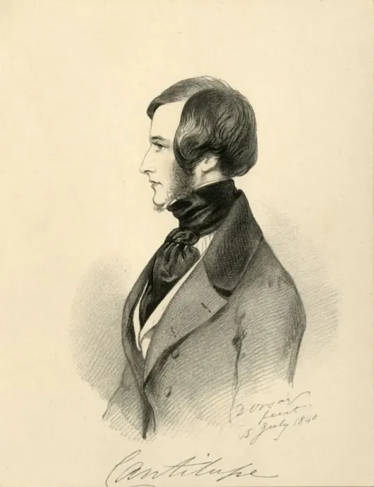 Framed Print : Viscount Cantilupe, 1840. Creator: Richard James Lane Framed Print : Viscount Cantilupe, 1840. Creator: Richard James Lane
