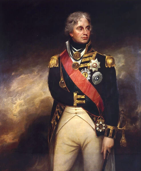 Viscount Horatio Nelson, 1801. Artist: Sir William Beechey