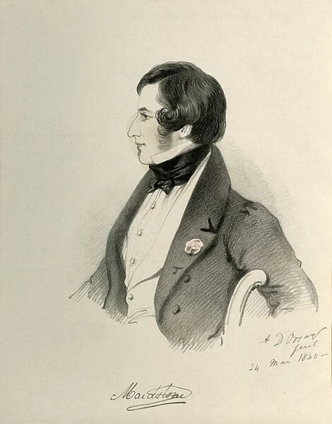 Viscount Maidstone, 1840. Creator: Richard James Lane
