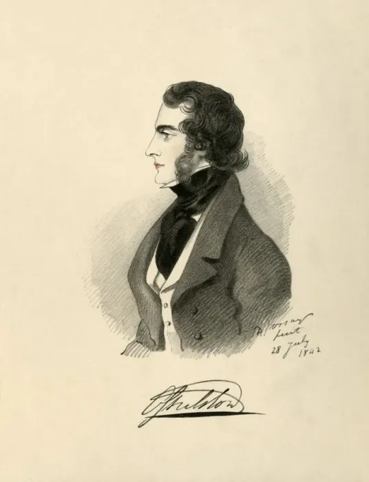 Framed Print : Viscount Ossulton, 1842. Creator: Richard James Lane Framed Print : Viscount Ossulton, 1842. Creator: Richard James Lane