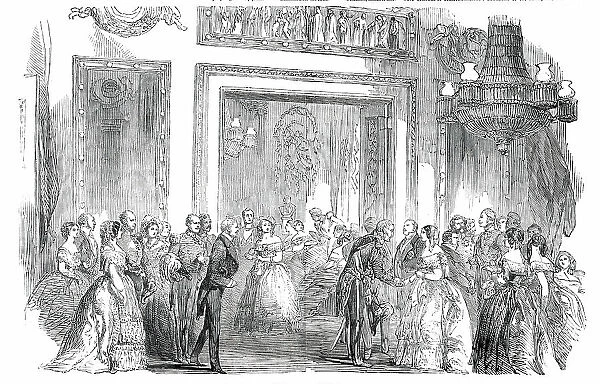 The Viscountess Palmerston's Assembly - The Saloon, 1850. Creator: Unknown