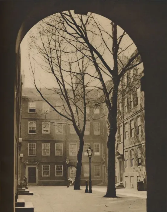 Framed Print : A Vision of Early Spring Within The Temple, c1935. Creator: Donald McLeish Framed Print : A Vision of Early Spring Within The Temple, c1935. Creator: Donald McLeish