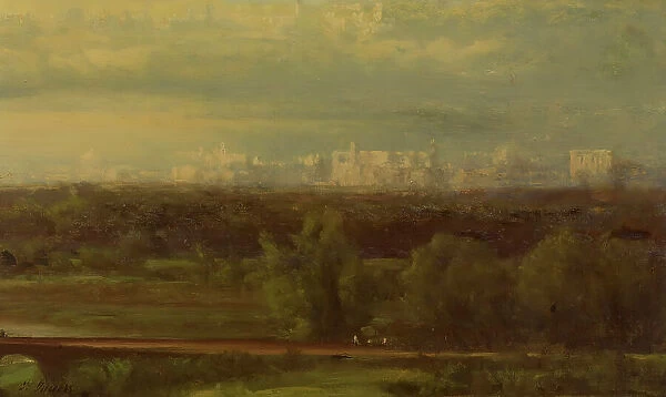 Visionary Landscape, 1867 / 1880. Creator: George Inness