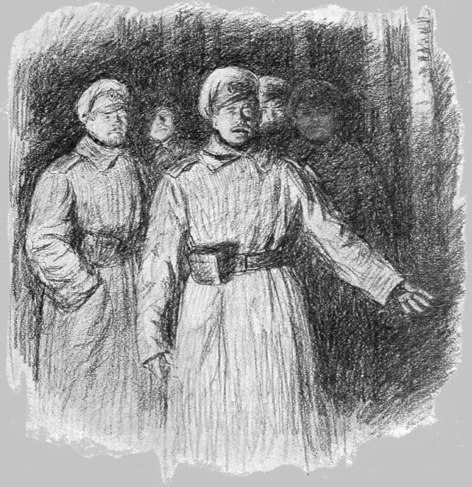 Framed Print : Visions de guerre sur le front Russe; Je compris que ces hommes disaient la verite, 1916. Creator: Unknown Framed Print : Visions de guerre sur le front Russe; Je compris que ces hommes disaient la verite, 1916. Creator: Unknown