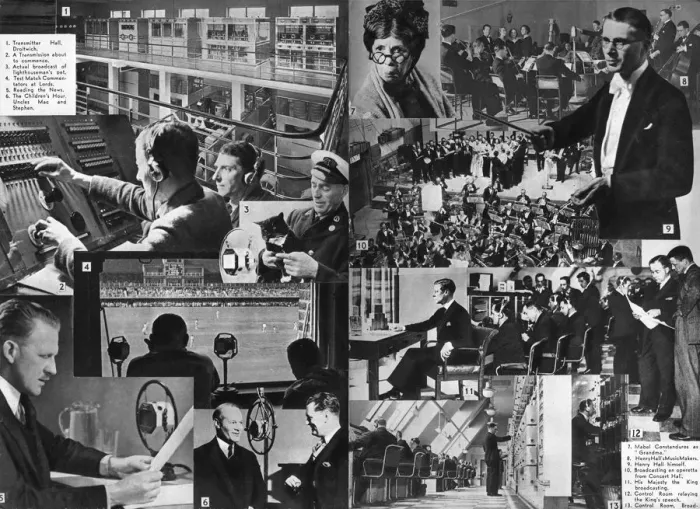 Framed Print : A visit to the BBC, 1937 Framed Print : A visit to the BBC, 1937