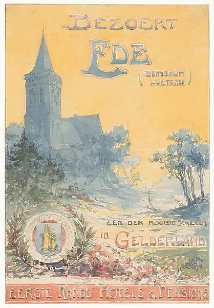 Visit Ede, one of the most beautiful regions in Gelderland, 1918. Creator: N.M. Kolsteren