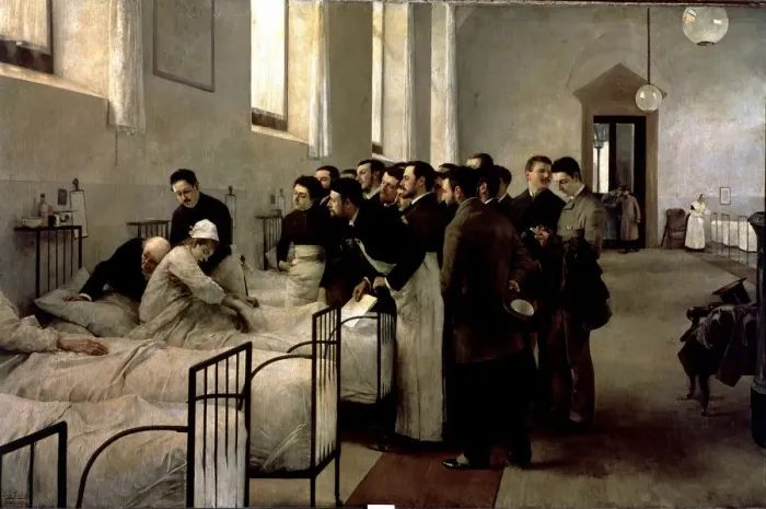Framed Print : Visit to hospital Framed Print : Visit to hospital