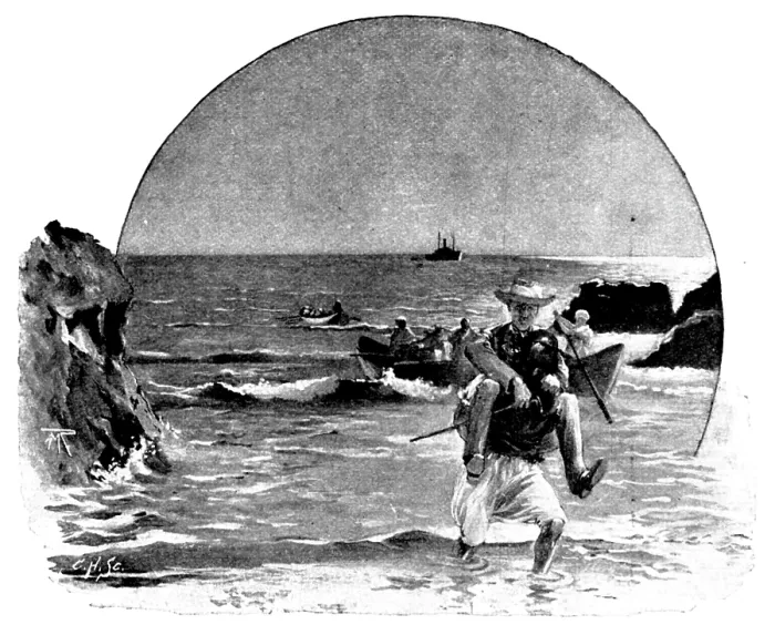 Framed Print : A Visit to Tafilet: landing in Saffi, 1895. Creator: Carl Hentschel Framed Print : A Visit to Tafilet: landing in Saffi, 1895. Creator: Carl Hentschel