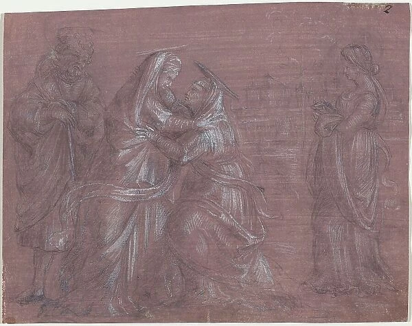 The Visitation, c. 1520. Creator: Unknown