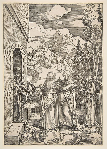 The Visitation, from The Life of the Virgin, 1503-4. Creator: Albrecht Durer