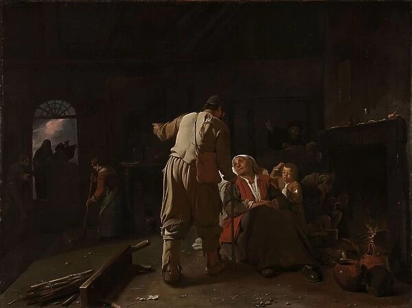 Visiting the Sick, c.1646-c.1649. Creator: Michiel Sweerts