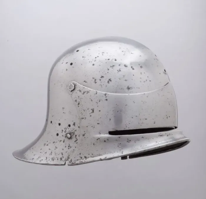 Framed Print : Visored Sallet, possibly French or Flemish, ca. 1475. Creator: Unknown Framed Print : Visored Sallet, possibly French or Flemish, ca. 1475. Creator: Unknown