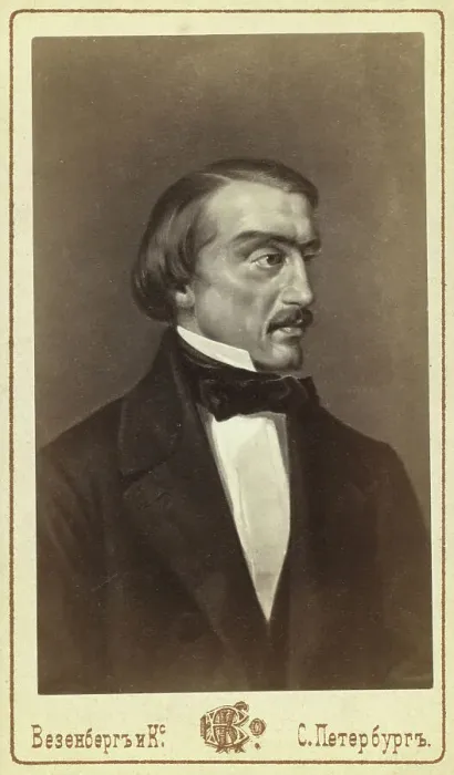 Framed Print : Vissarion Grigoryevich Belinsky, half-length portrait, facing right, between 1880 and 1886. Creator: Unknown Framed Print : Vissarion Grigoryevich Belinsky, half-length portrait, facing right, between 1880 and 1886. Creator: Unknown