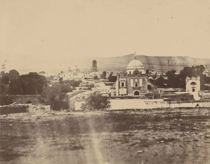 Framed Print : [Vista], 1867. Creator: Francois Aubert