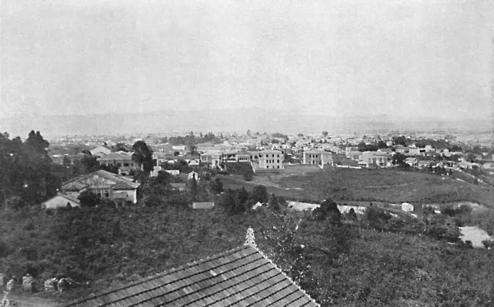 Framed Print : Vista General da Capital, (General view of the Capital), 1895. Artists: Wilhelm Gaensly, Rudolf Friedrich Fra Framed Print : Vista General da Capital, (General view of the Capital), 1895. Artists: Wilhelm Gaensly, Rudolf Friedrich Fra