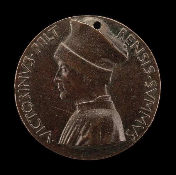 Vittorino de Rambaldoni da Feltre, 1379-1446, Humanist [obverse], c. 1446