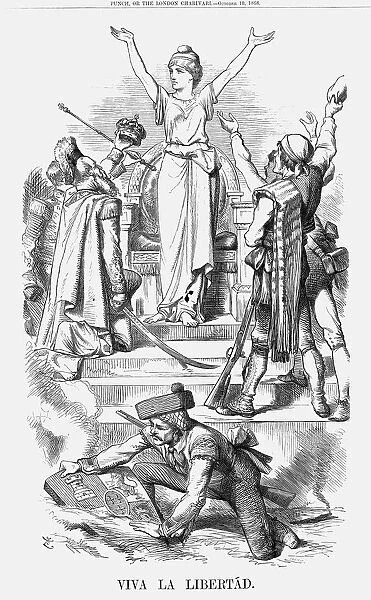 Viva La Libertad, 1868. Artist: John Tenniel