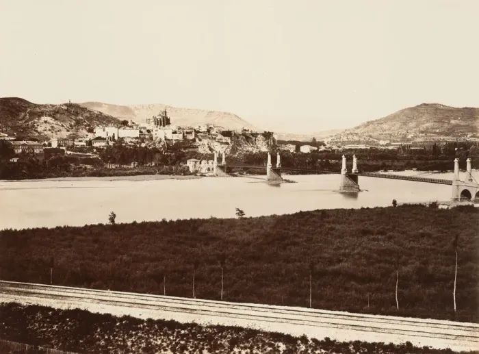 Framed Print : Viviers, ca. 1861. Creator: Edouard Baldus Framed Print : Viviers, ca. 1861. Creator: Edouard Baldus