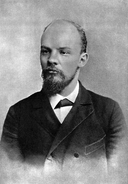 Vladimir Ulyanov (Lenin), Russian Bolshevik revolutionary, St Petersburg, Russia, February 1897