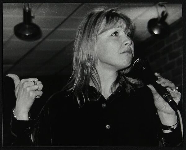 Vocalist Tina May at The Fairway, Welwyn Garden City, Hertfordshire, 7 March 1999