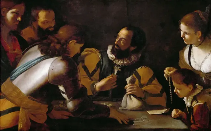 Framed Print : The Vocation of Saint Matthew Framed Print : The Vocation of Saint Matthew