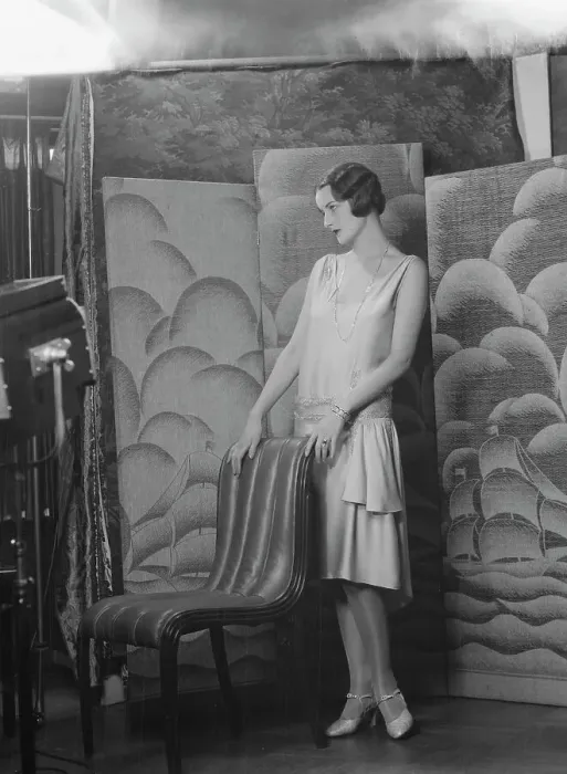 Framed Print : Vogue fashion photographs with model Gurta Andre, 1928 Apr. 25. Creator: Arnold Genthe Framed Print : Vogue fashion photographs with model Gurta Andre, 1928 Apr. 25. Creator: Arnold Genthe