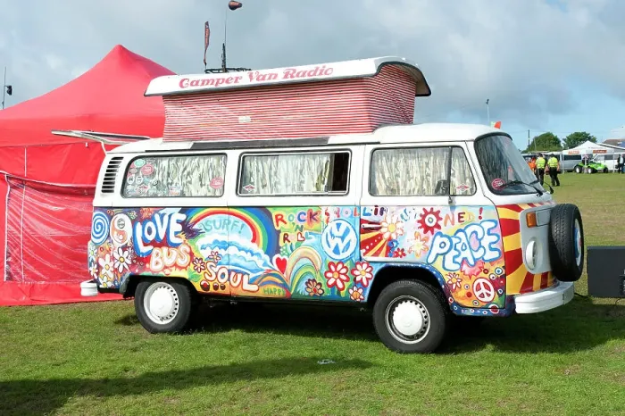 Framed Print : Volkswagen camper van at V Dub Island event, Isle of Wight 2013 Framed Print : Volkswagen camper van at V Dub Island event, Isle of Wight 2013