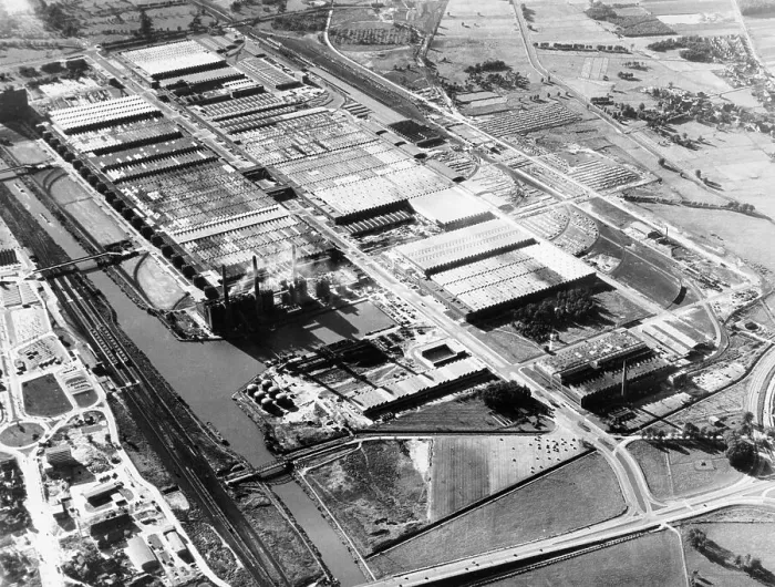 Framed Print : The Volkswagen factory at Wolfsburg, Germany, 1960s Framed Print : The Volkswagen factory at Wolfsburg, Germany, 1960s