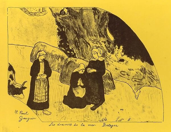 Volpini Suite: Dramas of the Sea: Brittany (Les Drames de la Mer, Bretagne), 1889