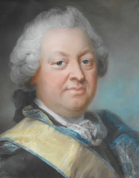 Framed Print : Volter Reinhold Stackelberg, 1705-1801, c1760s. Creator: Gustaf Lundberg Framed Print : Volter Reinhold Stackelberg, 1705-1801, c1760s. Creator: Gustaf Lundberg