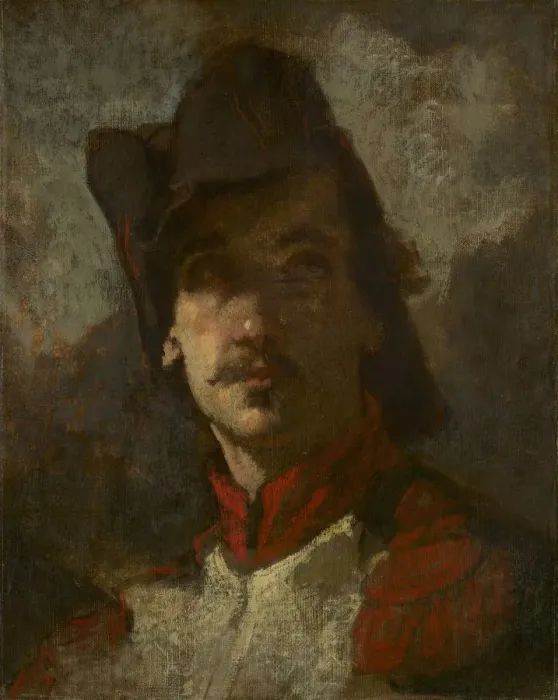 Framed Print : A Volunteer of 1792, 1848. Creator: Thomas Couture (French, 1815-1879) Framed Print : A Volunteer of 1792, 1848. Creator: Thomas Couture (French, 1815-1879)