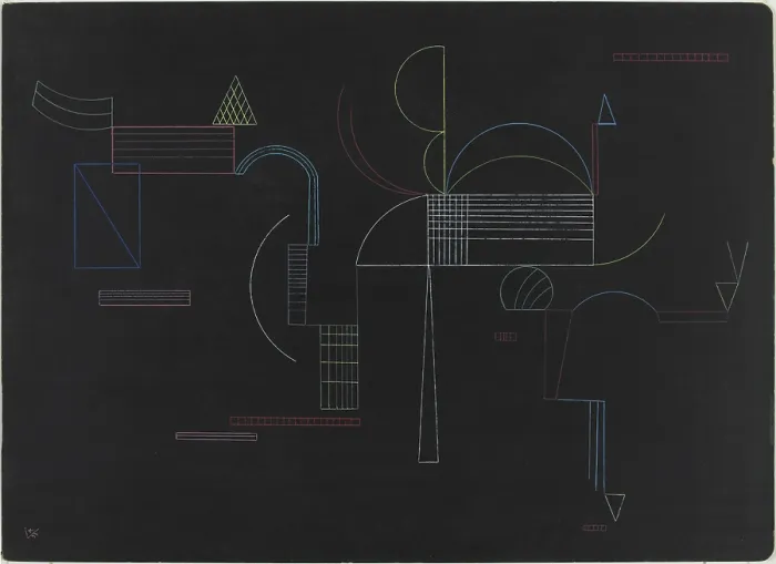 Framed Print : Von hier bis dort (From Here to There), 1933. Creator: Kandinsky, Wassily Vasilyevich (1866-1944) Framed Print : Von hier bis dort (From Here to There), 1933. Creator: Kandinsky, Wassily Vasilyevich (1866-1944)