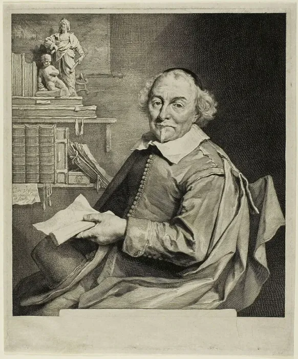 Framed Print : Vondel, n.d. Creator: Cornelis de Visscher Framed Print : Vondel, n.d. Creator: Cornelis de Visscher