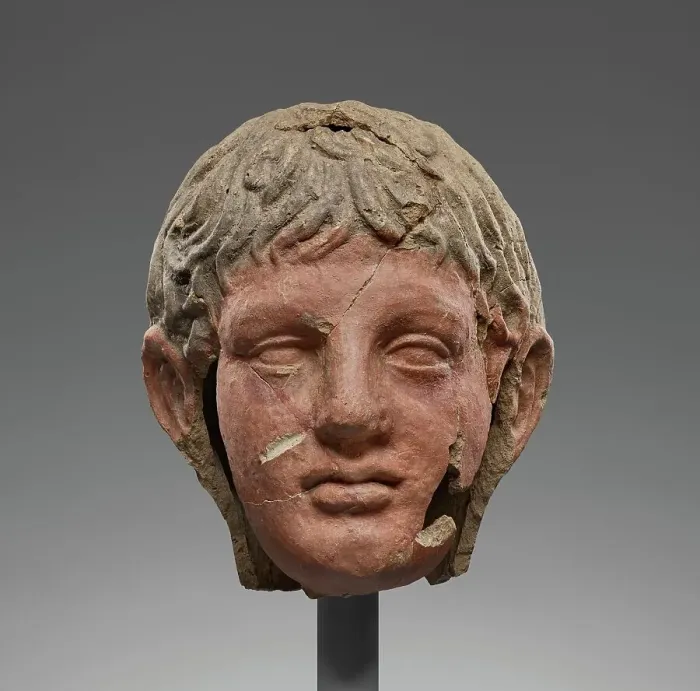 Framed Print : Votive Head of a Young Man, 200-150 B.C. Creator: Unknown Framed Print : Votive Head of a Young Man, 200-150 B.C. Creator: Unknown