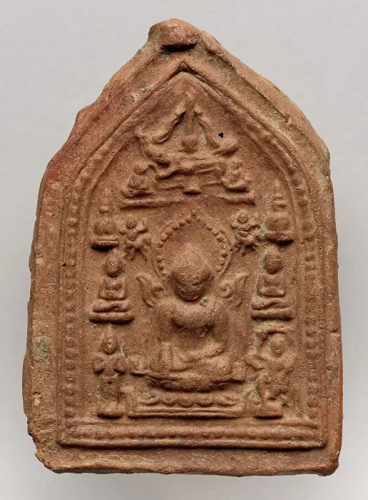 Framed Print : Votive Tablet, 12th century. Creator: Unknown Framed Print : Votive Tablet, 12th century. Creator: Unknown