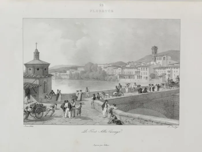 Framed Print : Voyage en Italie en 1822, 1833. Creator: Jean-Baptiste Isabey (French, 1767-1855) Framed Print : Voyage en Italie en 1822, 1833. Creator: Jean-Baptiste Isabey (French, 1767-1855)